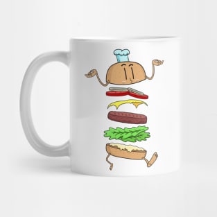 Levitating Burger Mug